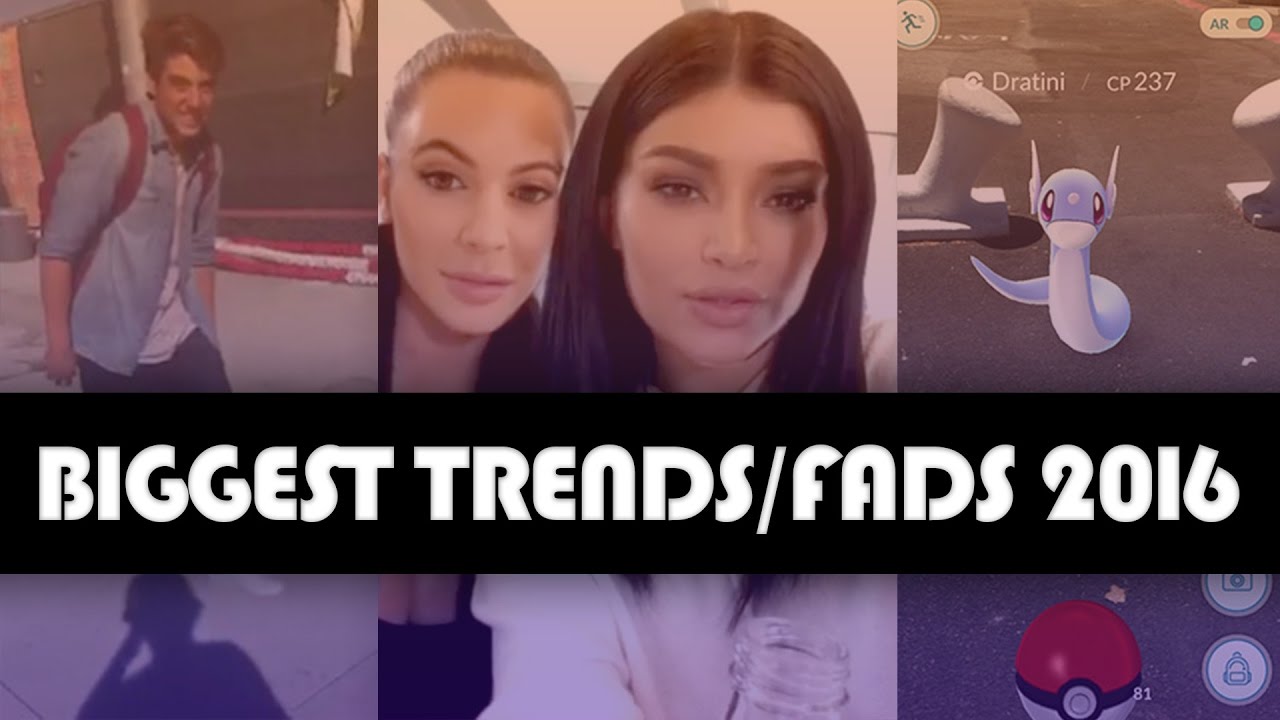 10 BIGGEST Pop Culture Trends & Fads Of 2016