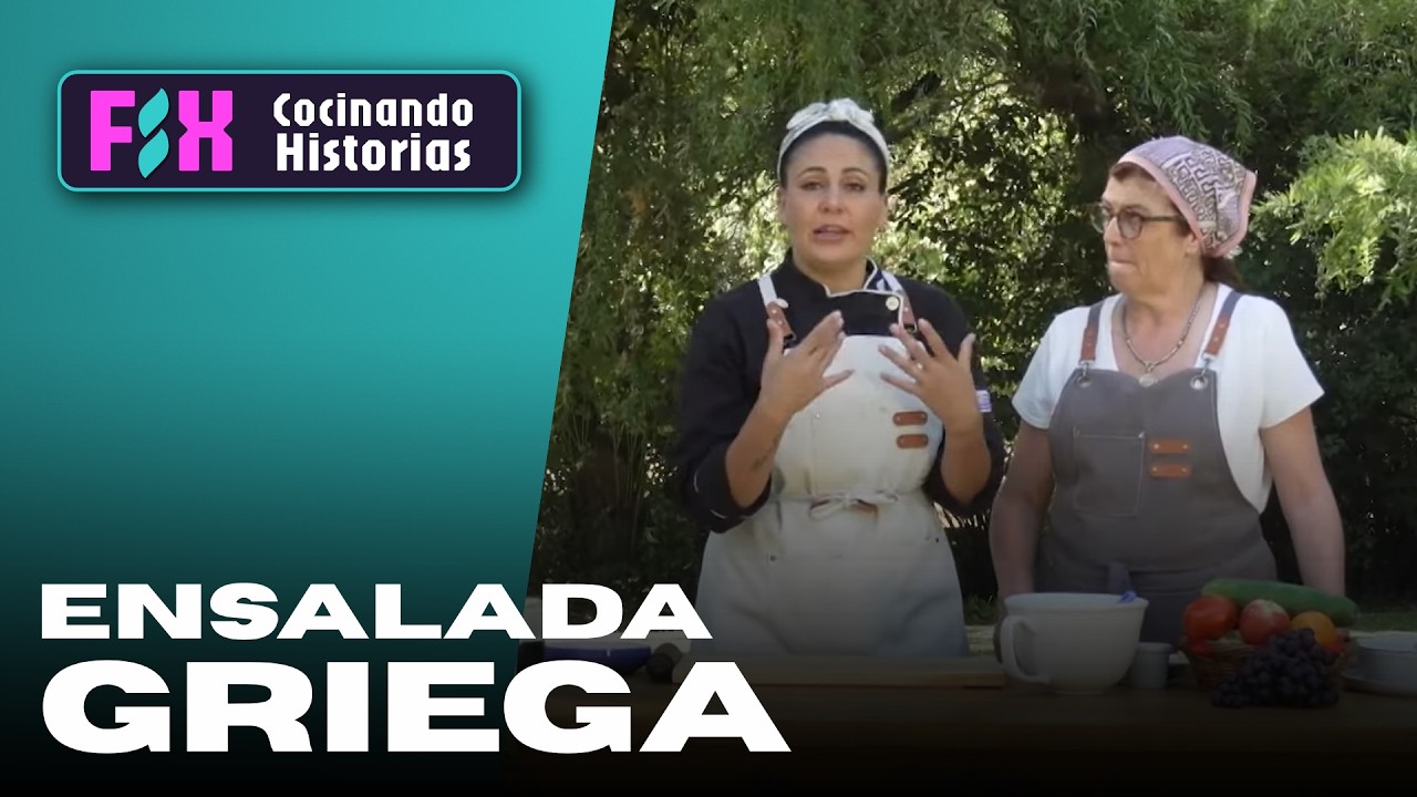 FIX COCINANDO HISTORIAS | Ensalada griega, tarta de zanahoria y galletones de avena
