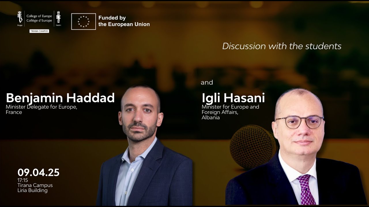 Conference with Benjamin Haddad and Igli Hasani