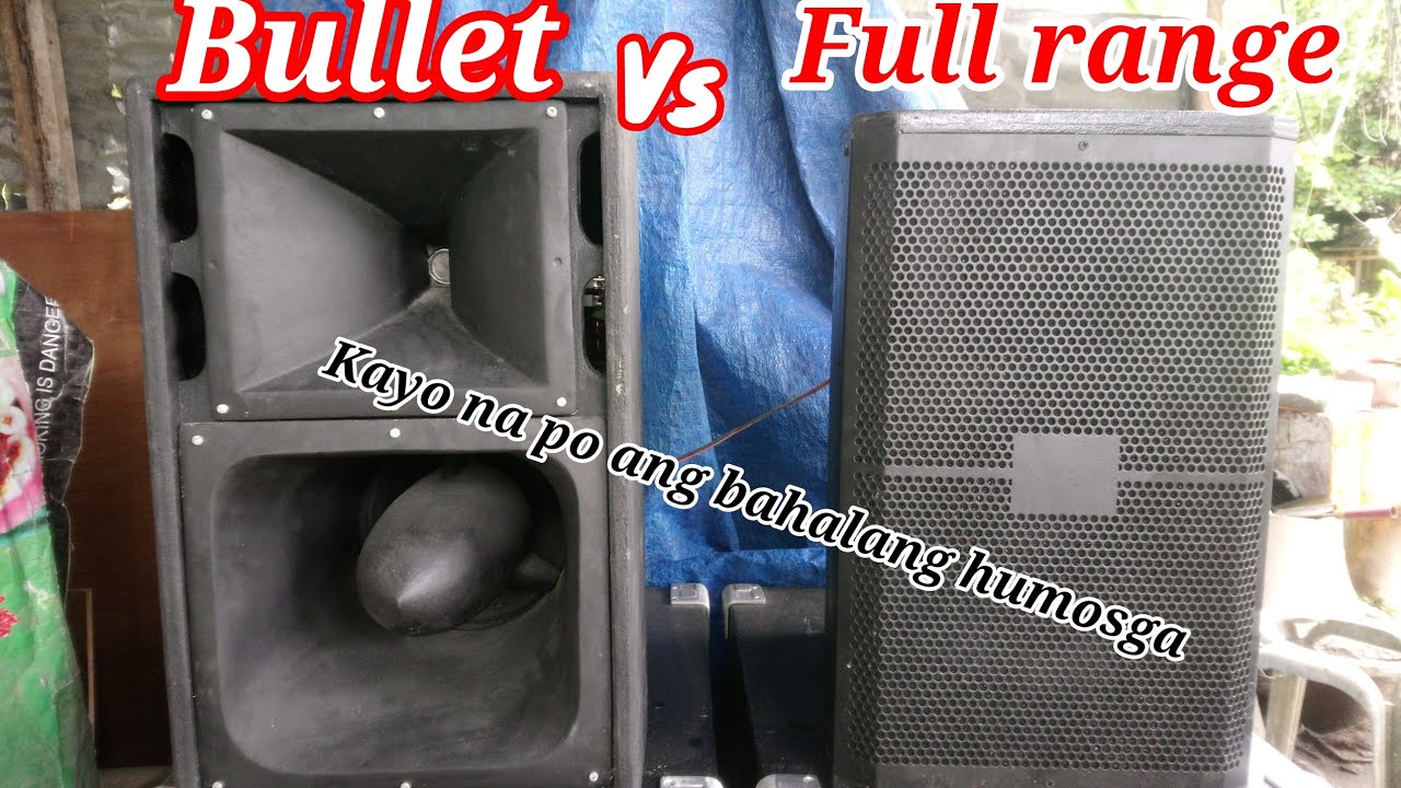 Bullet midhi VS  full range midhi testing kayo na po ang bahalang humosga