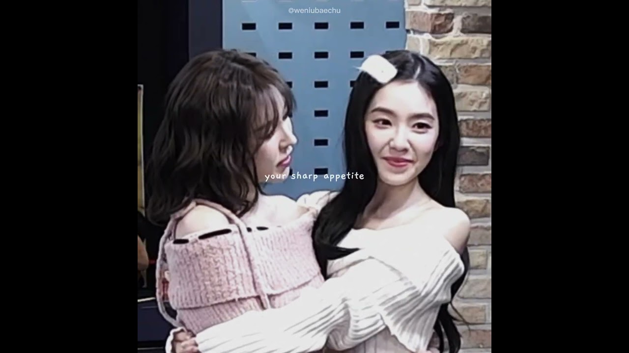 Hug, Kiss and Hold hands #irene #wendy #wenrene #웬디