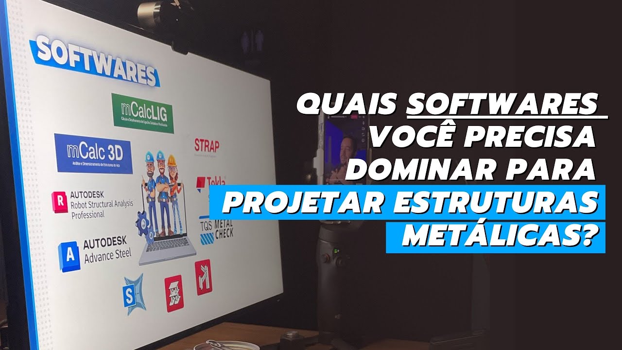 Quais softwares voc&ecirc; precisa dominar para projetar Estruturas Met&aacute;licas?