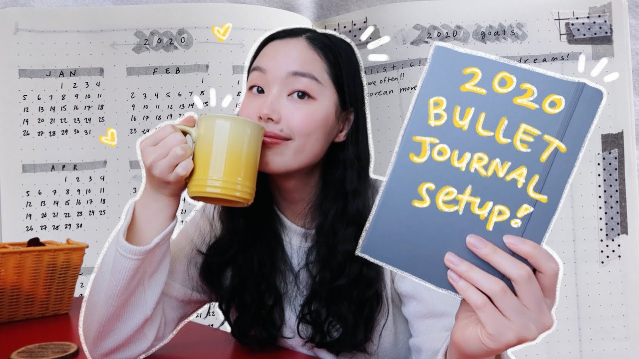 my bullet journal setup | simple + minimalist bullet journal ideas :)