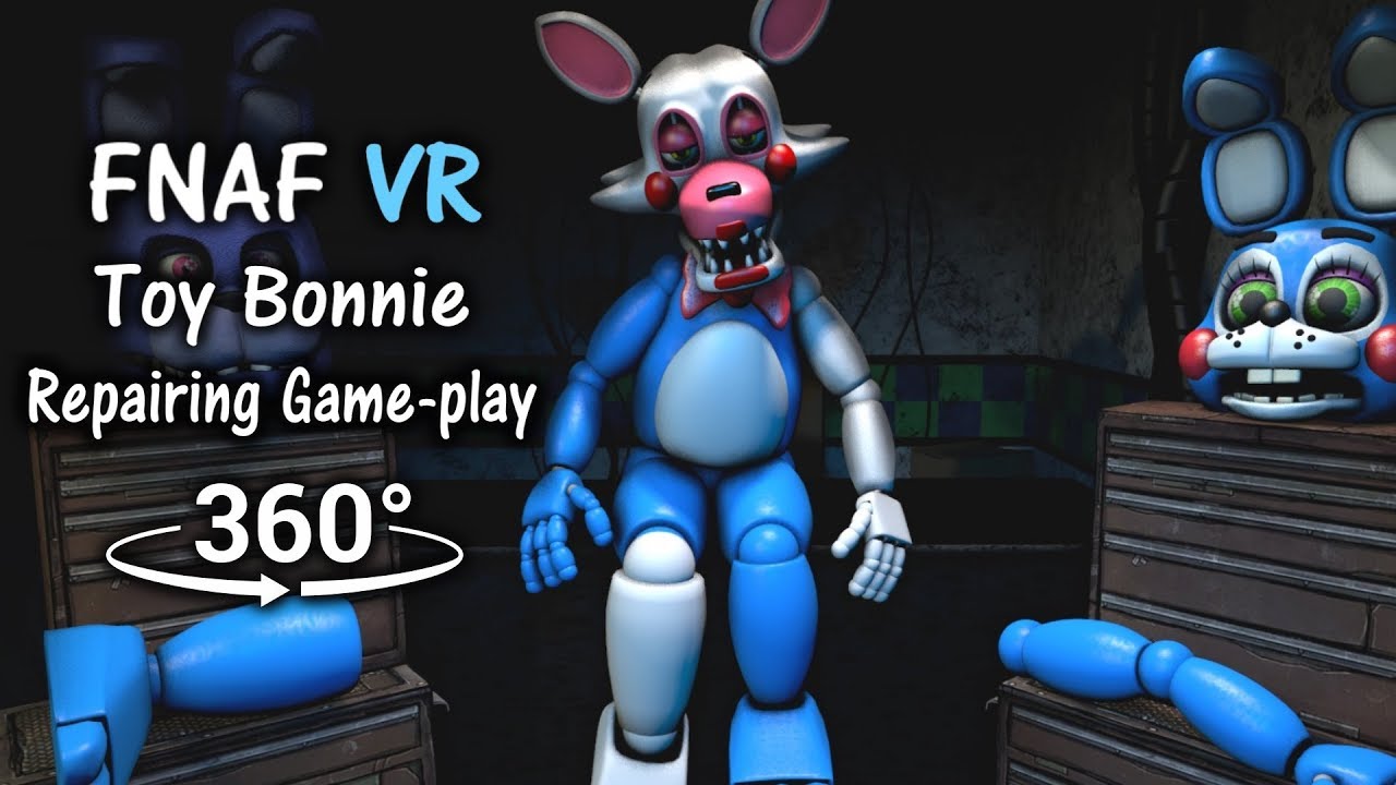 360° | Ремонт игровой анимации Игрушечного Бонни [Требуется помощь FNAF/SFM] (совместимо с VR)