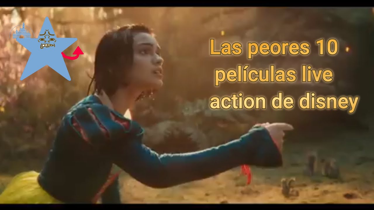 Las peores 10 películas live action de disney