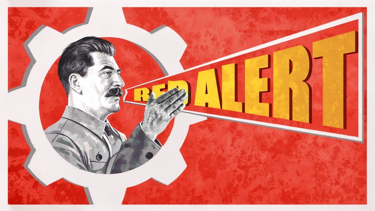 СТАЛИН - СОВЕТСКИЙ МАРШ - РЭД АЛЕРТ - SOVIET MARCH - RED ALERT 3 - STALIN SINGS [AI COVER]