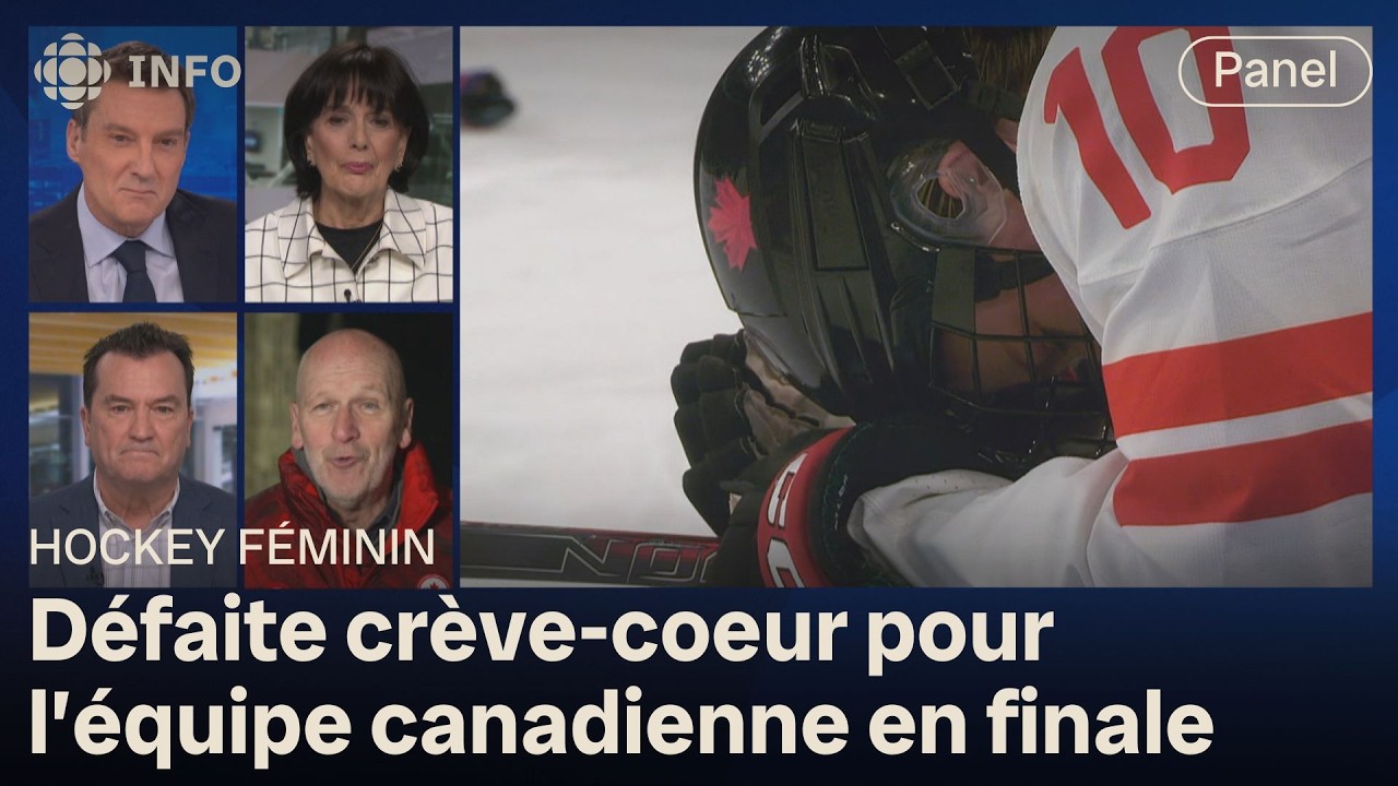 Hockey féminin: les Canadiennes doivent se contenter de l'argent