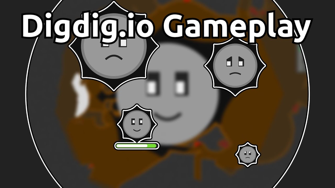 Digdig.io - New battle royale mode and mechanics + 1.61m highscore!
