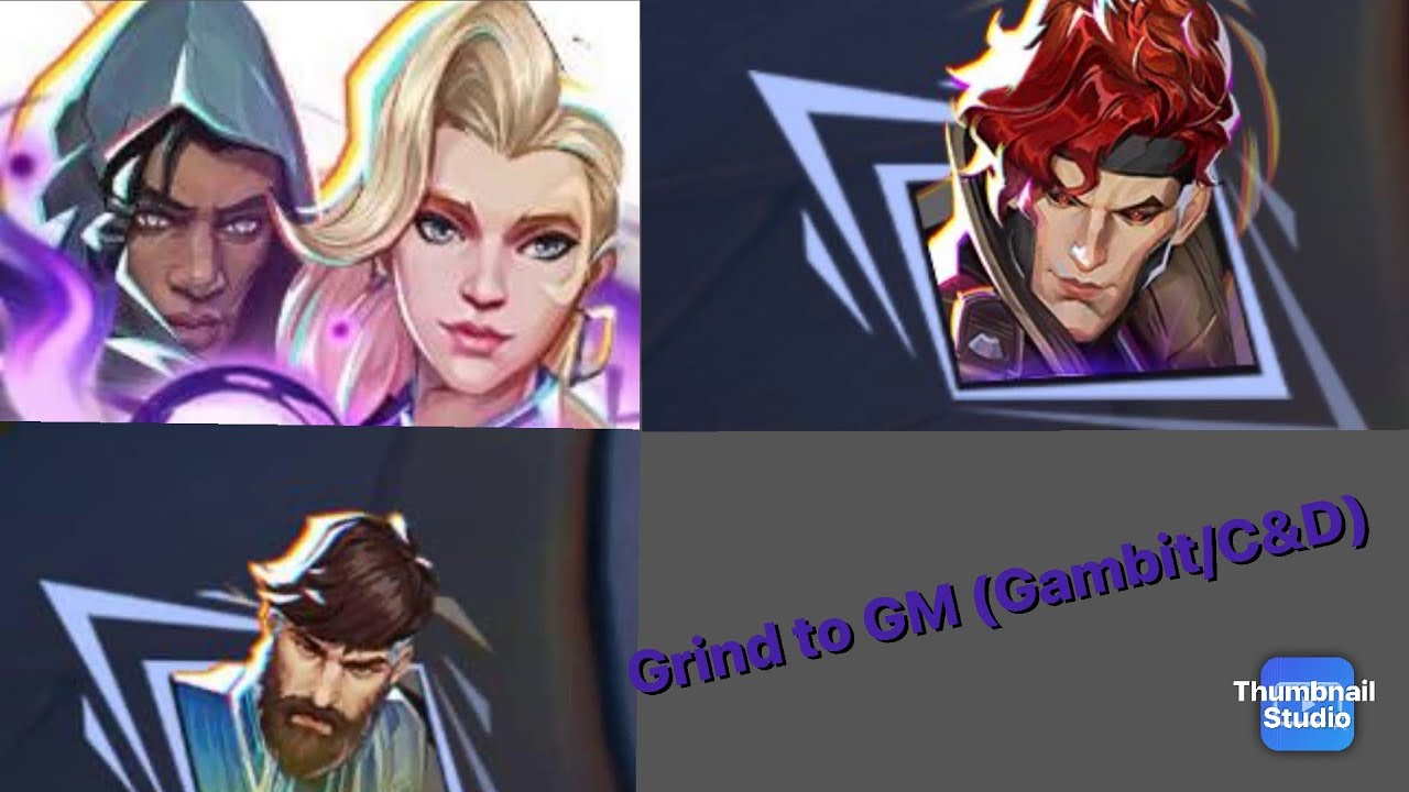 Marvel Rivals comp Road to GM[#1 GAMBIT/C&D]