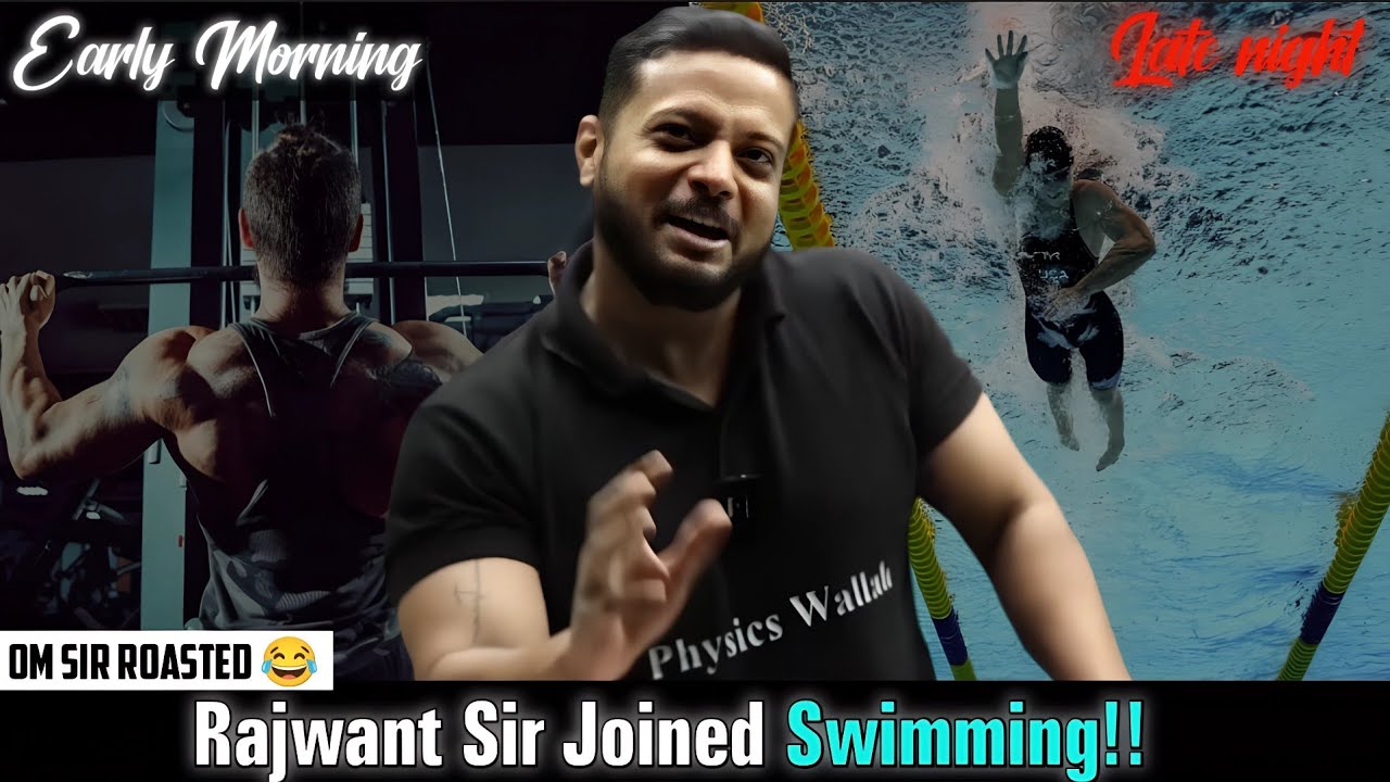 Rajwant Sir and OM Sir late night Swimming Story! 🤣 | Funny moments of Rajwant Sir 