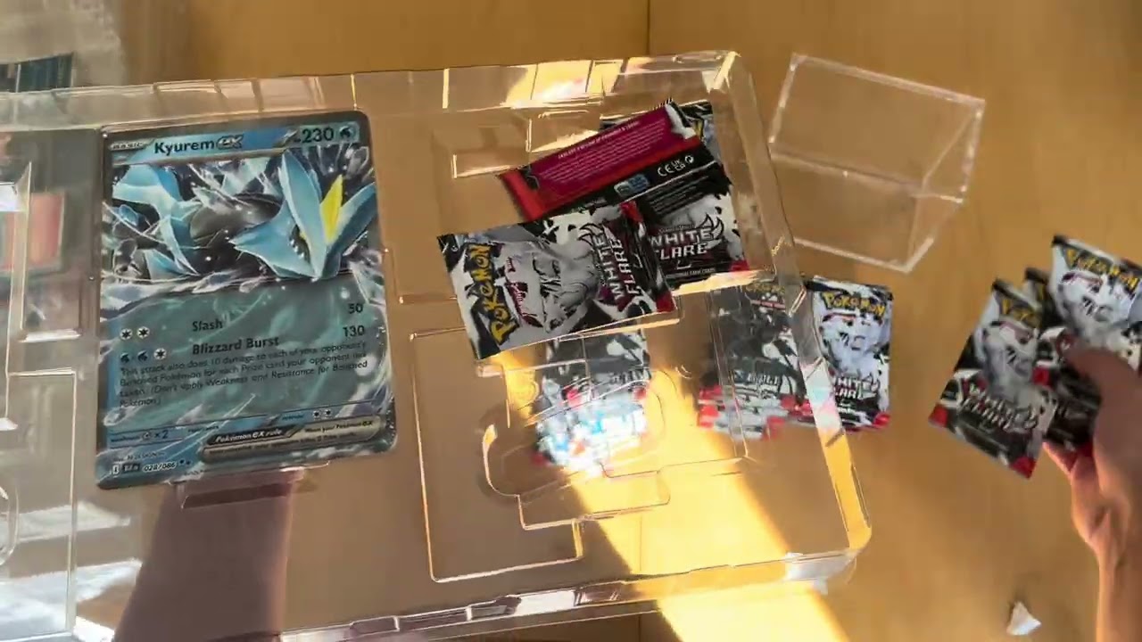 Black bolt white flare custom sealed booster box 354580/354581 
