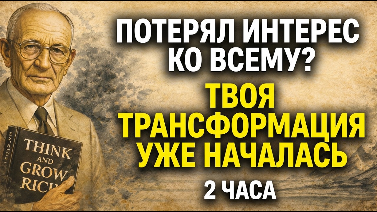 ВКЛЮЧИ ПЕРЕД СНОМ &mdash; ЕСЛИ ТЫ ПОТЕРЯЛ ИНТЕРЕС КО ВСЕМУ | Карл Юнг
