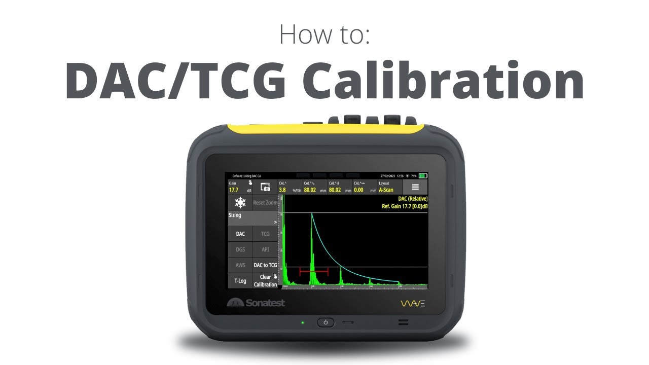 Wave How To: DAC/TCG Calibration