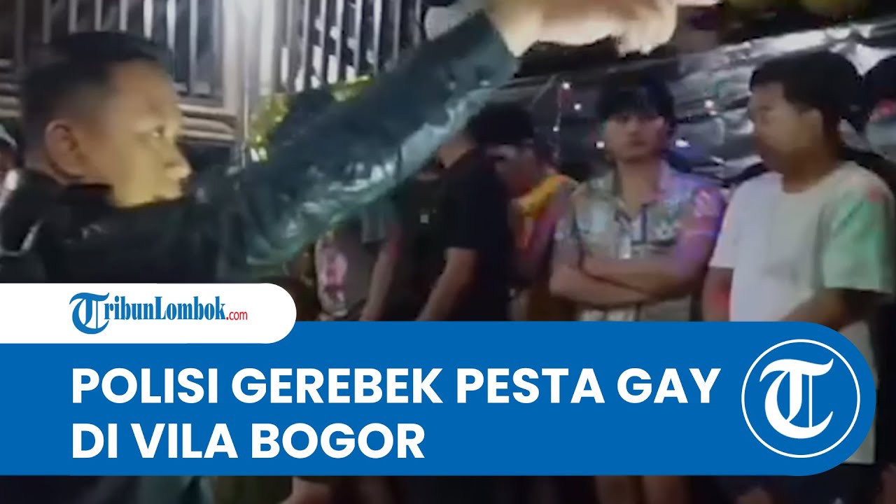 Polisi Gerebek Pesta Seks Sesama Jenis di Bogor, Tangkap 75 Peserta