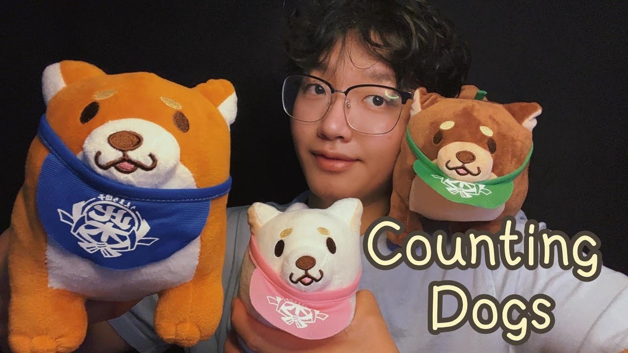 ASMR Counting Dogs To Get You Sleep🐶💤 (Whispered & Inaudible Whispers)