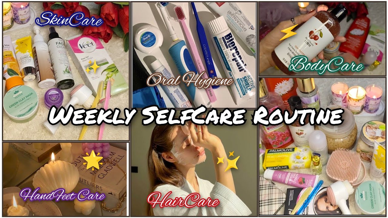 Weekly SelfCare Routine 🧖( SkinCare, HairCare, BodyCare, Hand Feet Care 💅)💆🧖🛀
