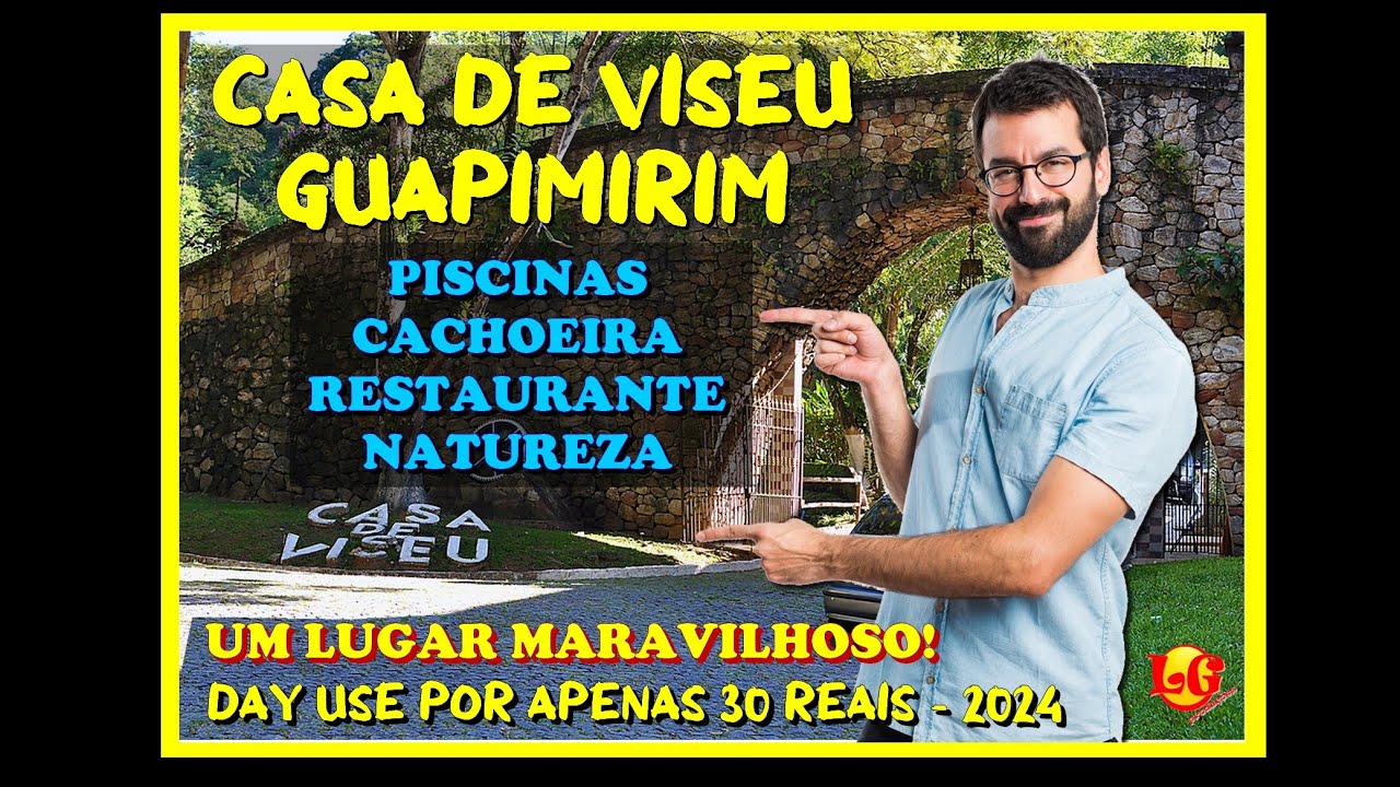 Casa de Viseu em Guapimirim - Day use RJ