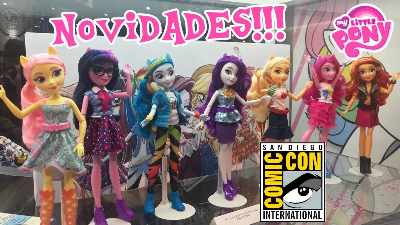 As novidades de My Little Pony direto do stand da Hasbro na San Diego Comic Con 2018