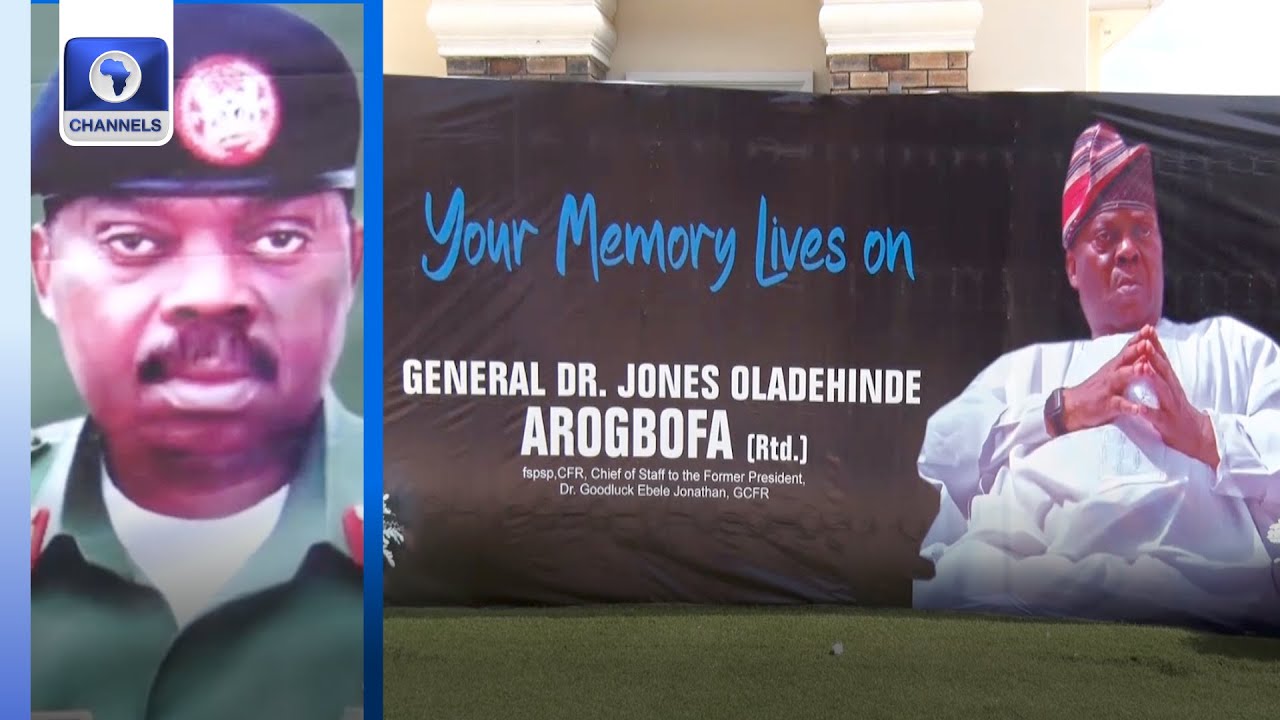 Arogbofa Family, Friends Bid Farewell To General Jones Oladehinde Arogbofa