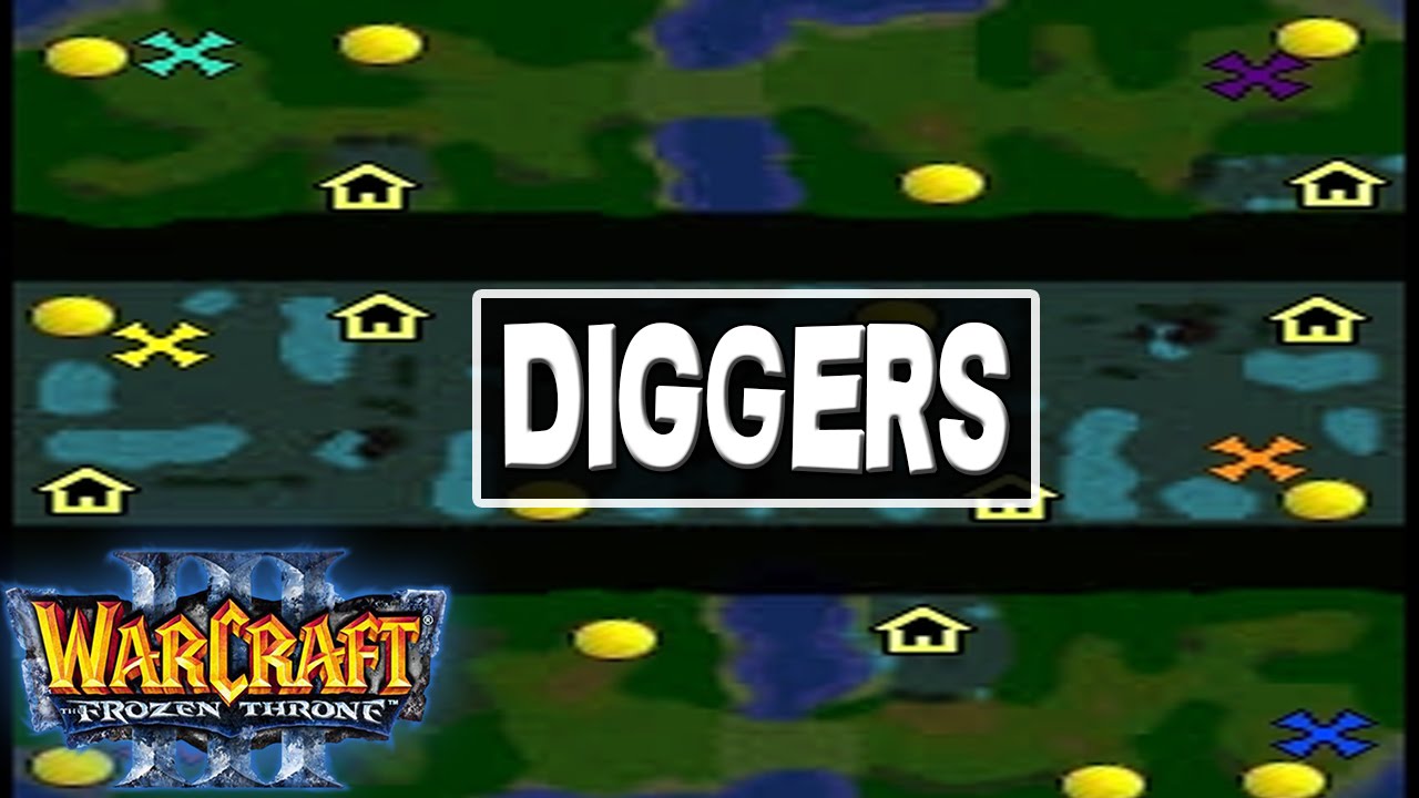 Warcraft 3 - Diggers (FFA #19)
