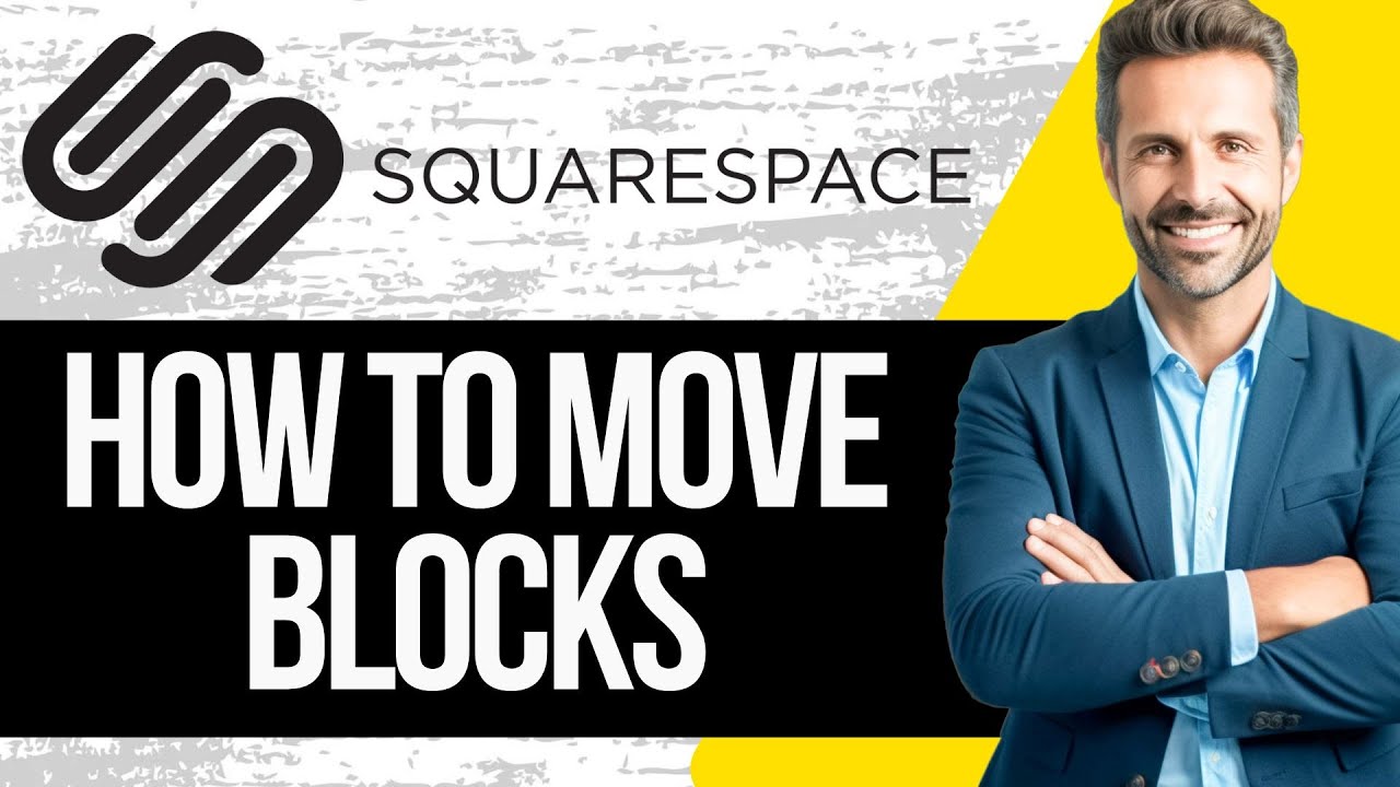 Как перемещать блоки в Squarespace