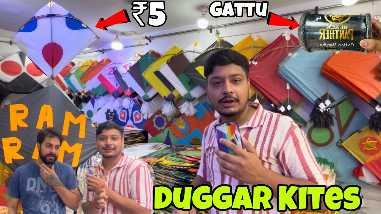 Duggar Kites Vlog 2024 (Cheapest Kite Shop In Jammu) 🔥