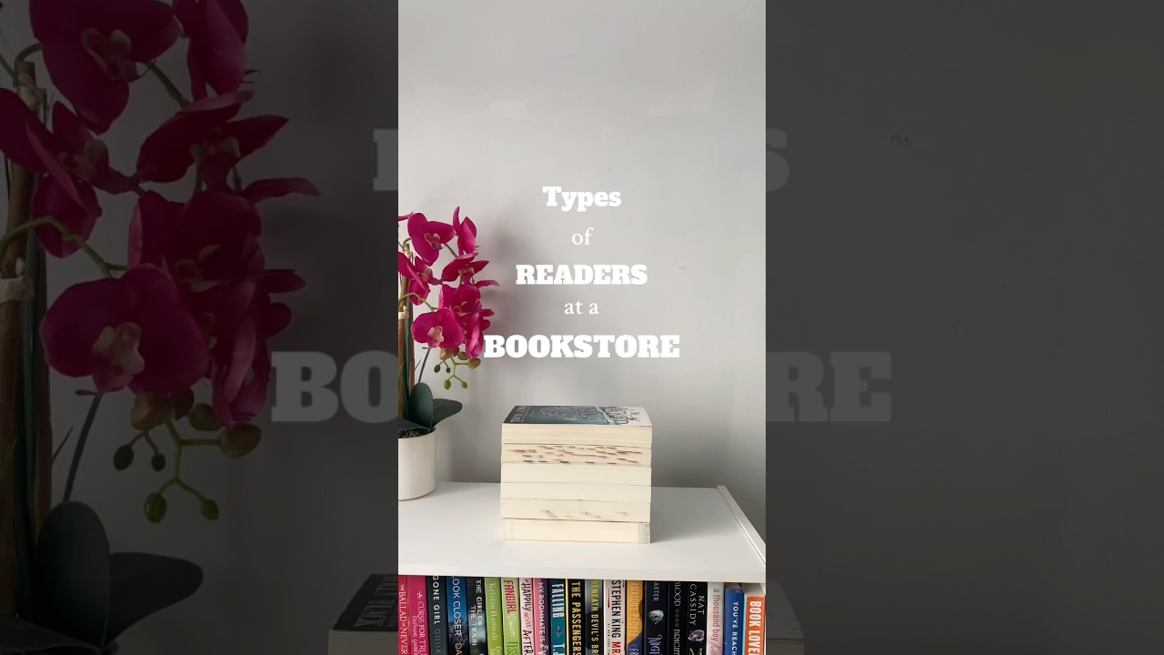 📖POV: TYPES of READERS at a BOOKSTORE&hellip;#booktok #books #booktube