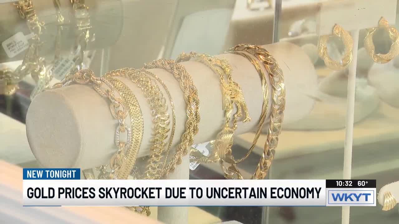 Jewelry store sees high demand as gold price increases
