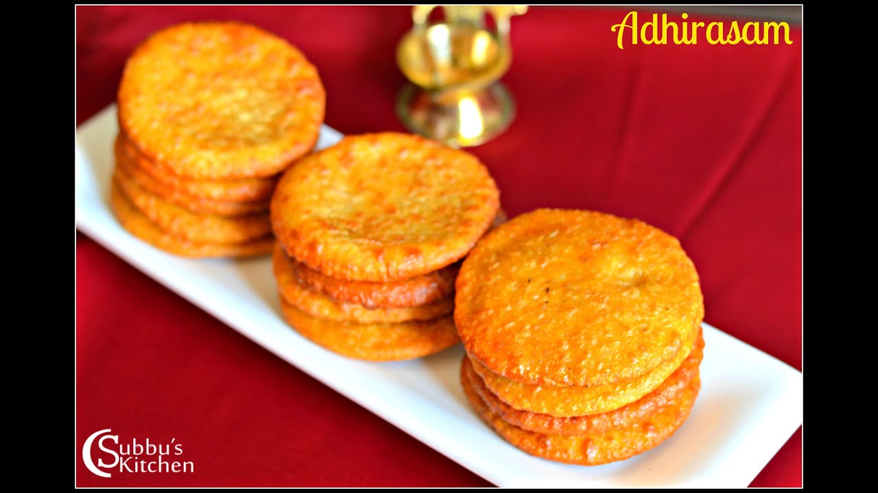 Adhirasam | Diwali Snacks