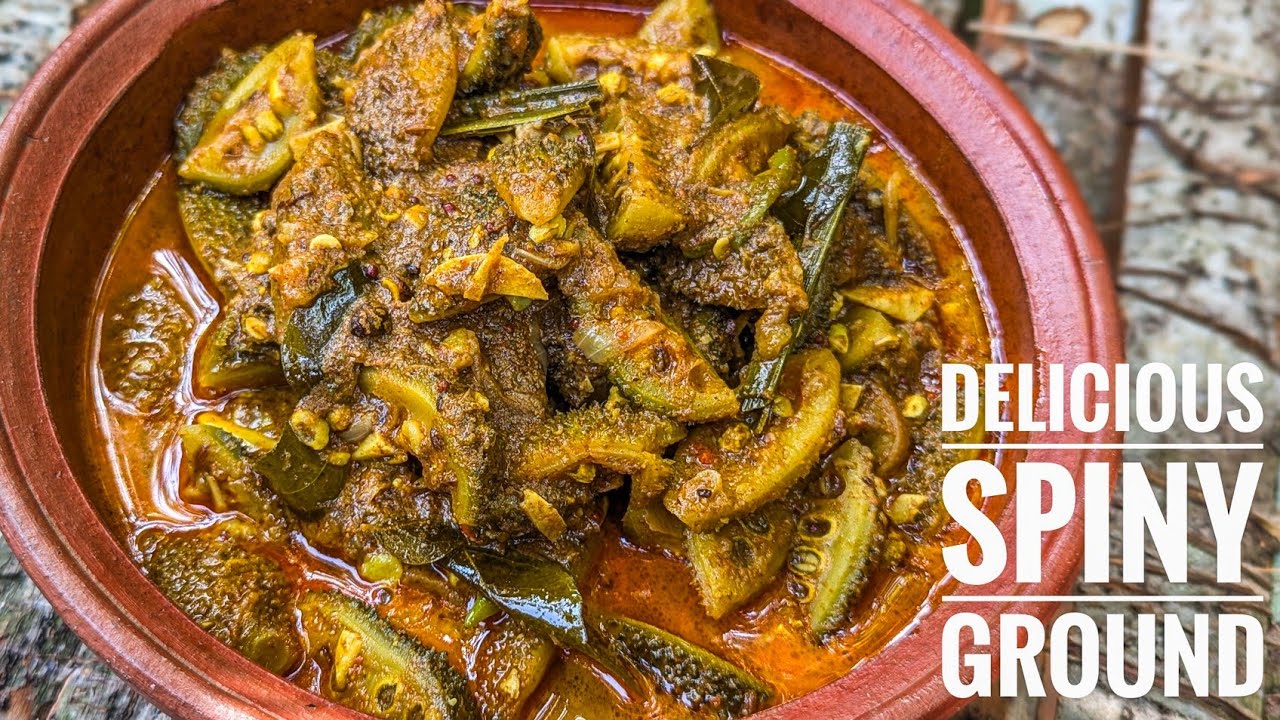 මස් වගේ රසට තුඹ කරවිල කරිය | Delicious & Healthy Spiny Gourd Curry Recipe