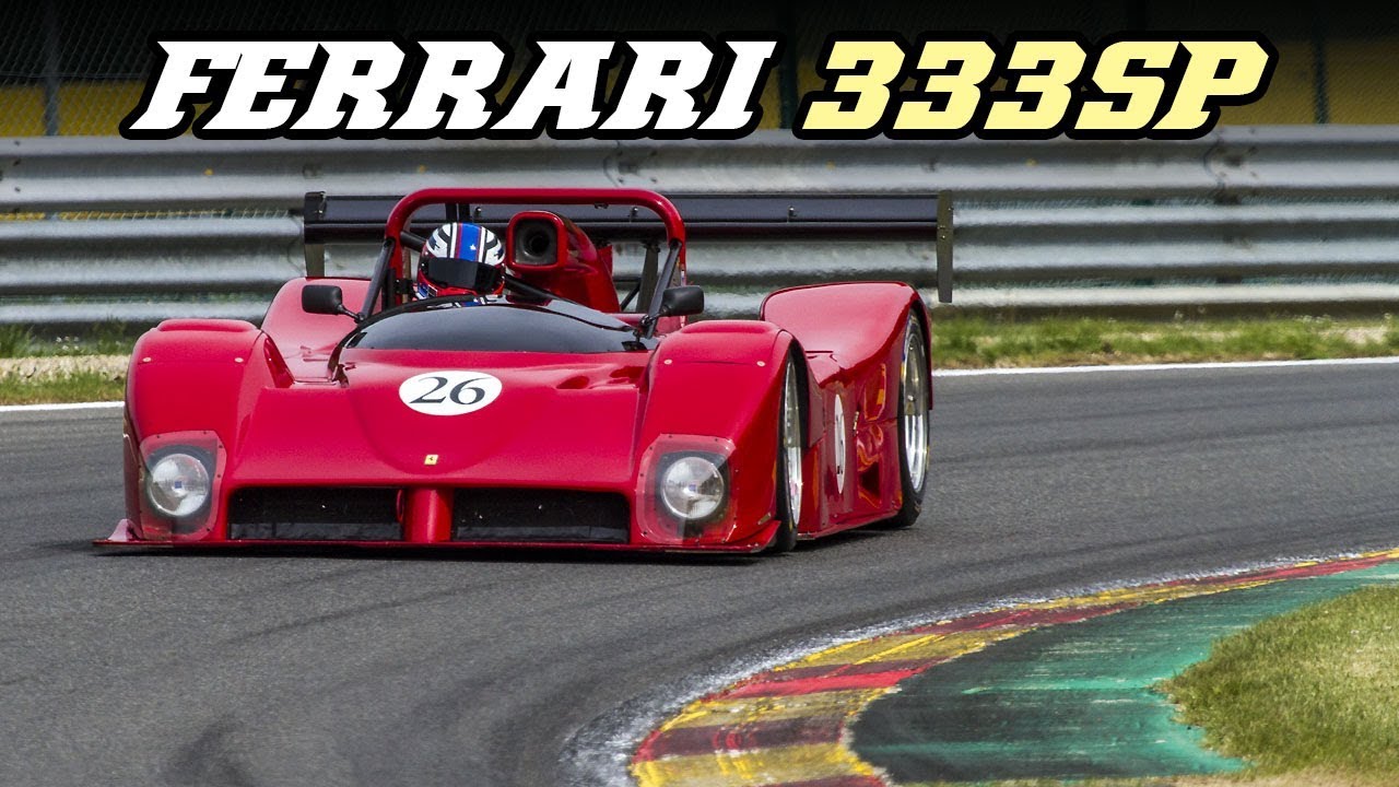 Ferrari 333 SP  - Flat-out & flames at Spa 2018