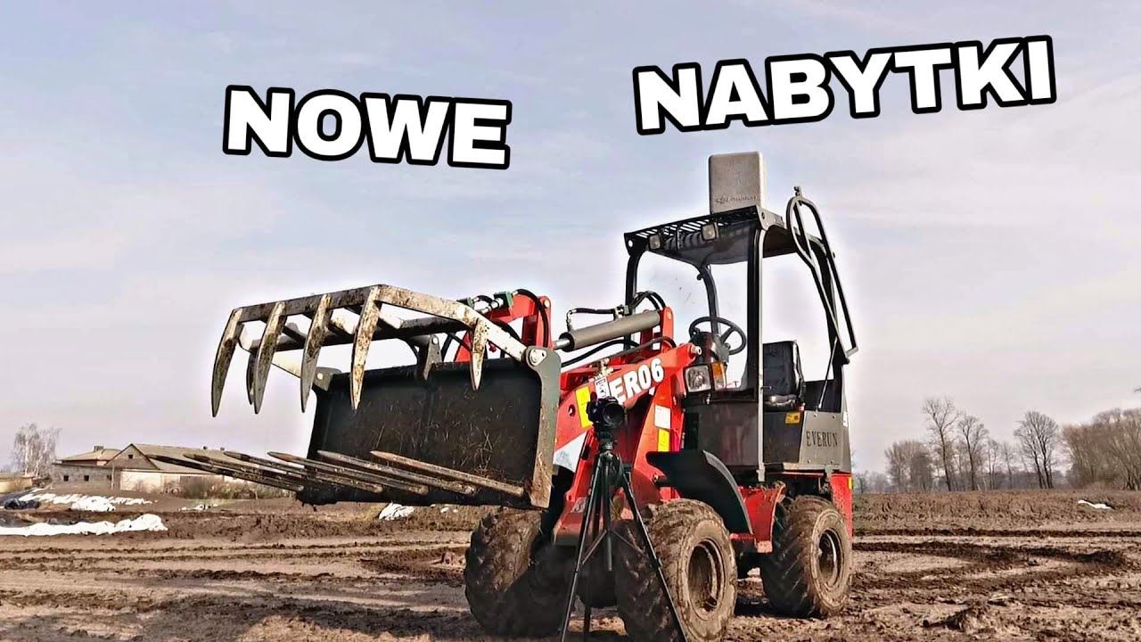 ☆Nowe Nabytki 2020☆Ładowarka EVERUN ER06☆Rozsiewacz KUHN MDS 935 D☆