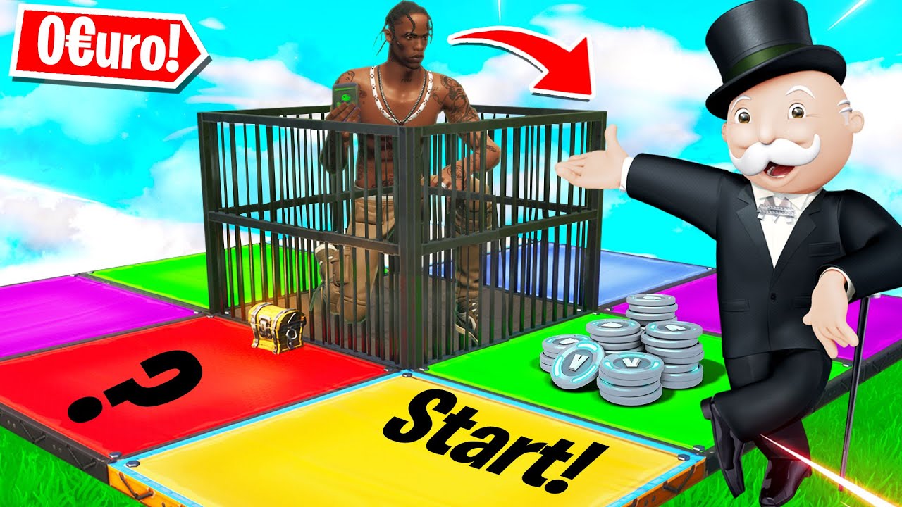 Ich bin Insolvenz in Fortnite Monopoly Modus!