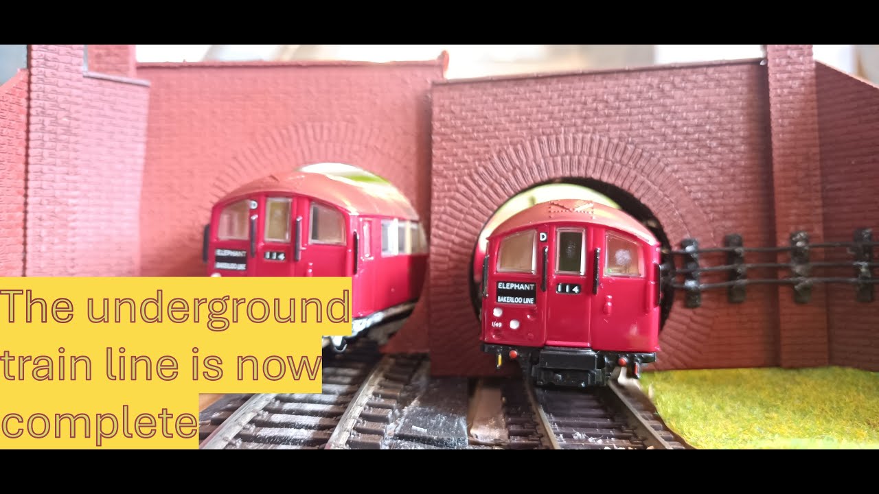 The underground train line is now complete