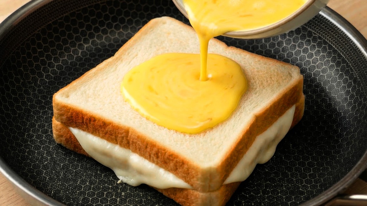 Вы еще никогда не пробовали такой вкусный завтрак – рецепт сэндвича за 5 минут!