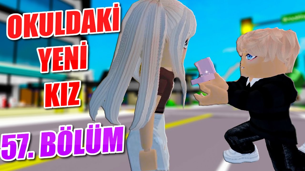 OKULDAKİ YENİ KIZ-Brookhaven Film 57. Bölüm(Roblox Brookhaven Rp)
