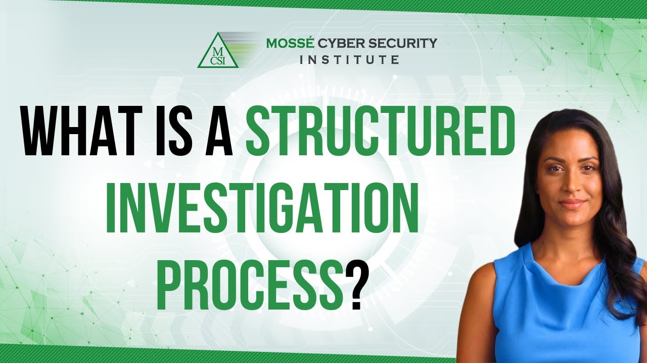 What is a structured investigation process?