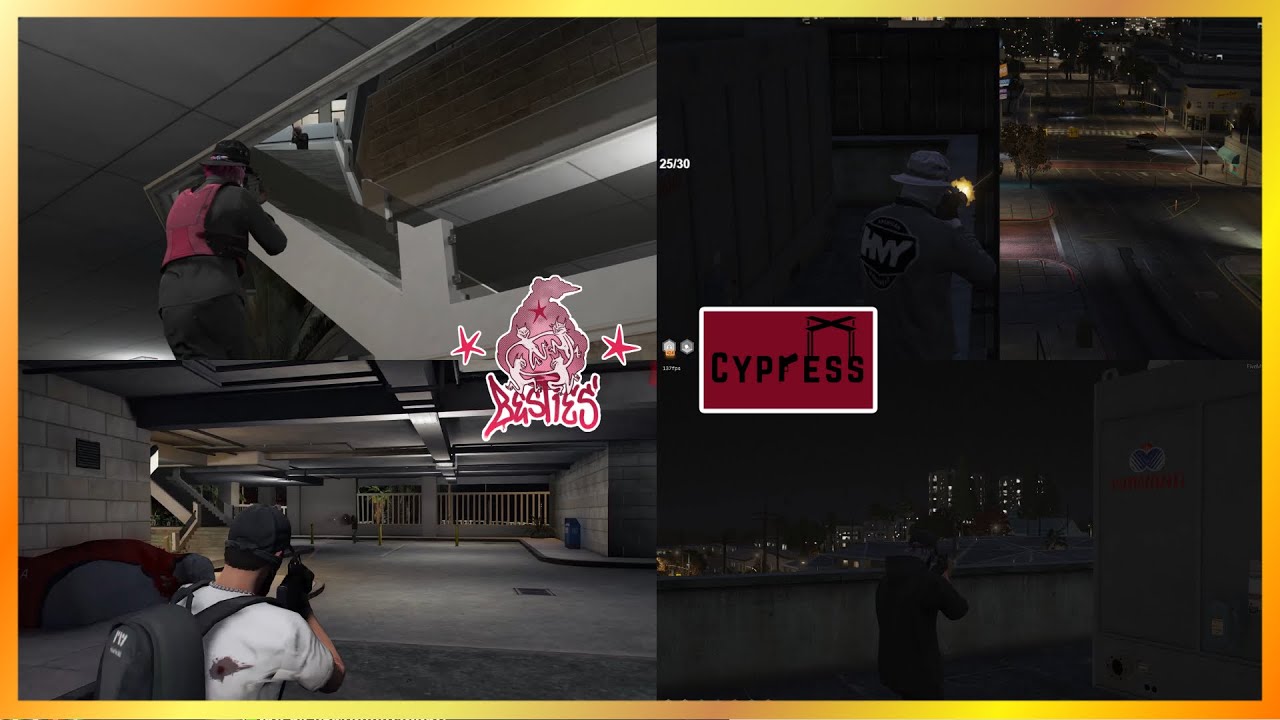 Cypress Demons Pull Up On Besties Bank Truck At Habibis Block And Playa Vista | NoPixel 4.0 GTA RP