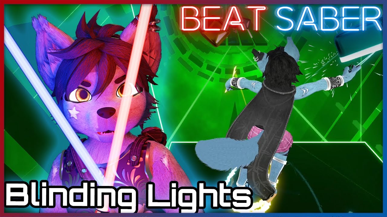 [Beat Saber Folf] Blinding Lights (The Weeknd) [Alekcake] - Full Body Tracking SS