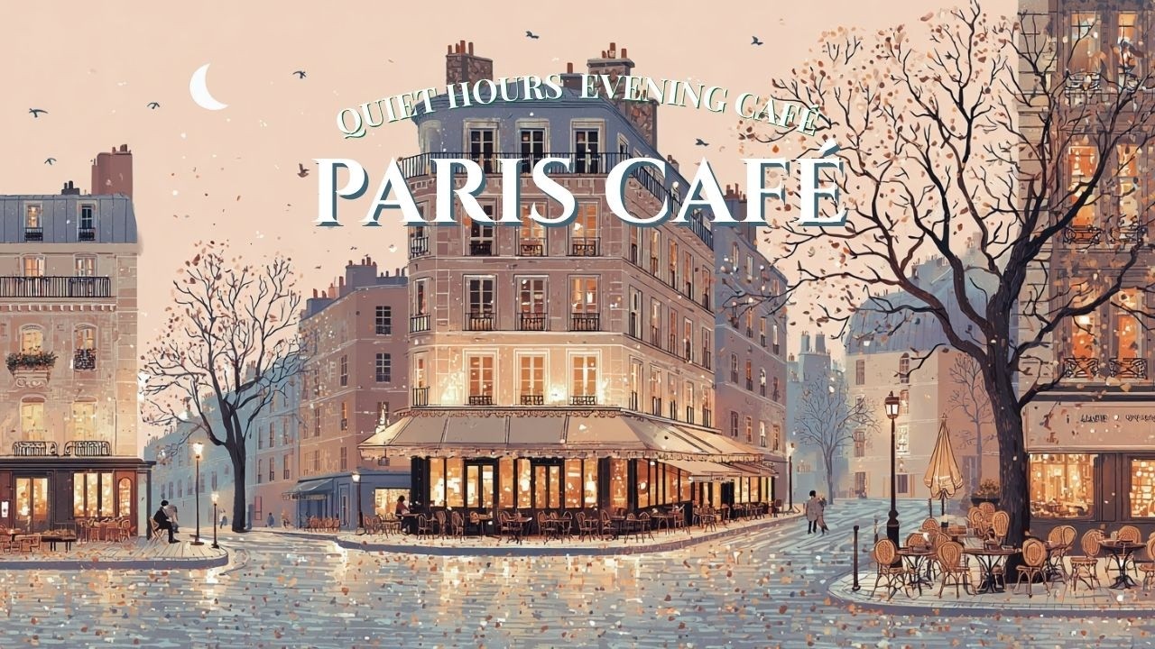 PARIS CAFE 🇫🇷☕ French Instrumental Music — Evening Coffee Playlist | Guitar & Accordion