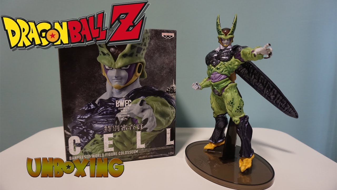 Figura PERFECT CELL - BWFC  | BANPRESTO WORLD FIGURE COLOSSEUM | UNBOXING de COMPRAS DRAGON BALL