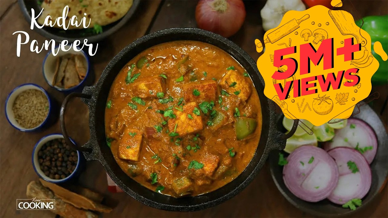 Kadai Paneer - Restaurant Style | Paneer Recipe | Veg Recipes | Curry Recipes | Home Cooking Show