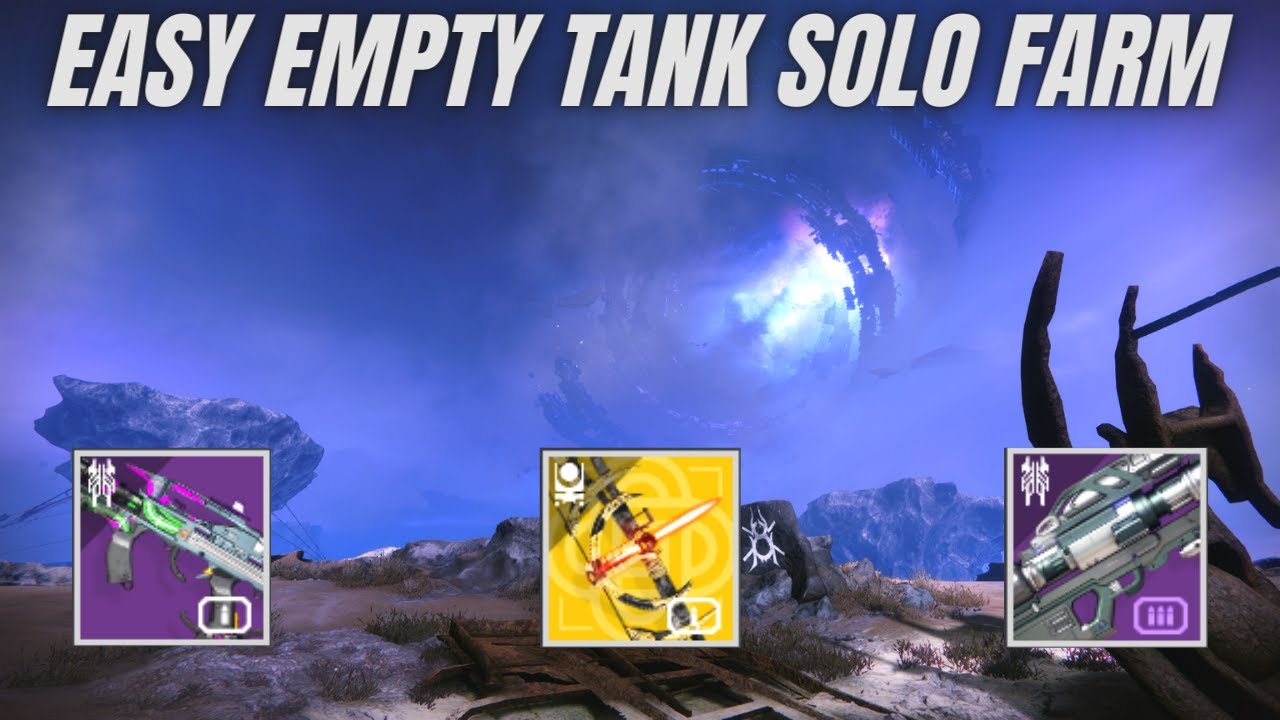 EASY Empty Tank SOLO Farm for Nothing Manacles - Destiny 2 (S15 1320)