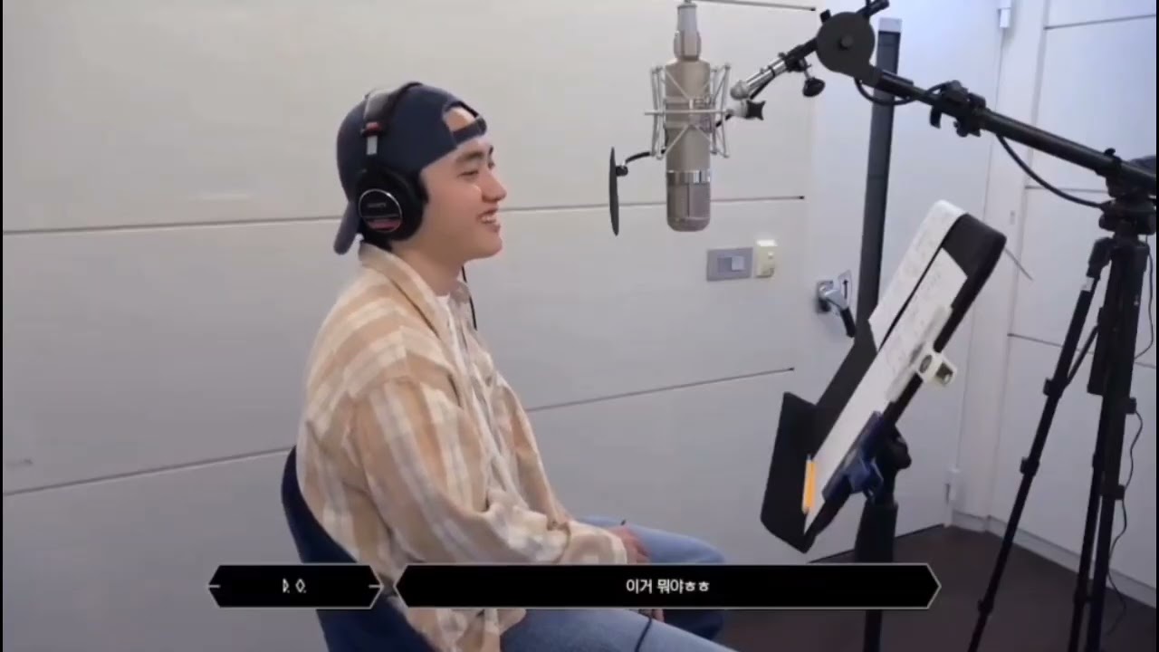 Dohkyungsoo D.O  EXO I'm Home (Recording BTS)