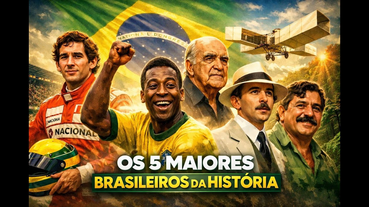 Os 5 Maiores Brasileiros da História: Legados Que Inspiram Até Hoje!
