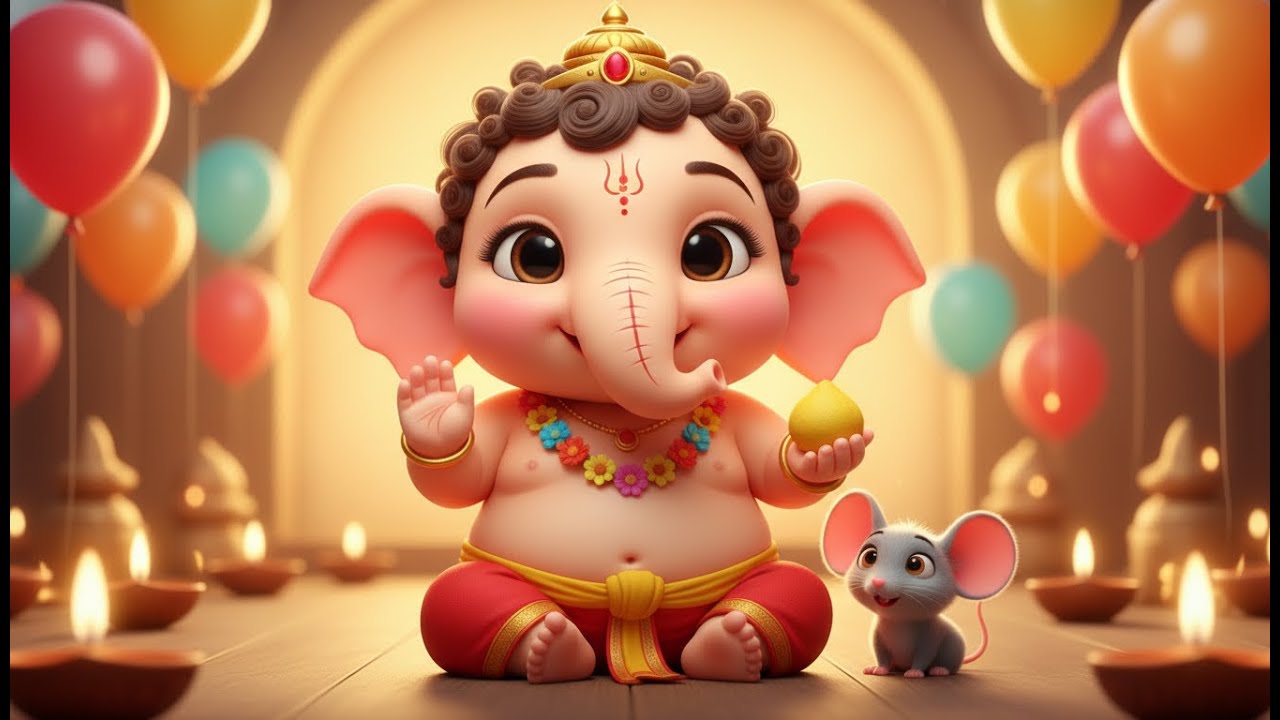 Bal Ganesh song | Ganesh Ji Aao Aao | Ganesh Rhyme | Ganpati Bappa Morya Song | Cute Ganesh for Kids