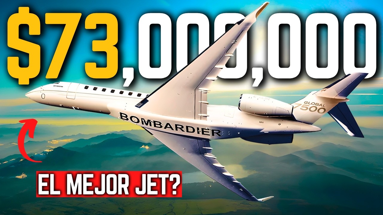 Dentro del Bombardier Global 7500 de $73 Millones – Jet Privado de Ultra Largo Alcance