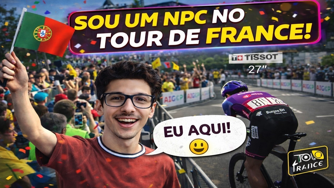 APARECI NO JOGO!!!- Pro Leader #49 | Tour de France 2025 (Gameplay)
