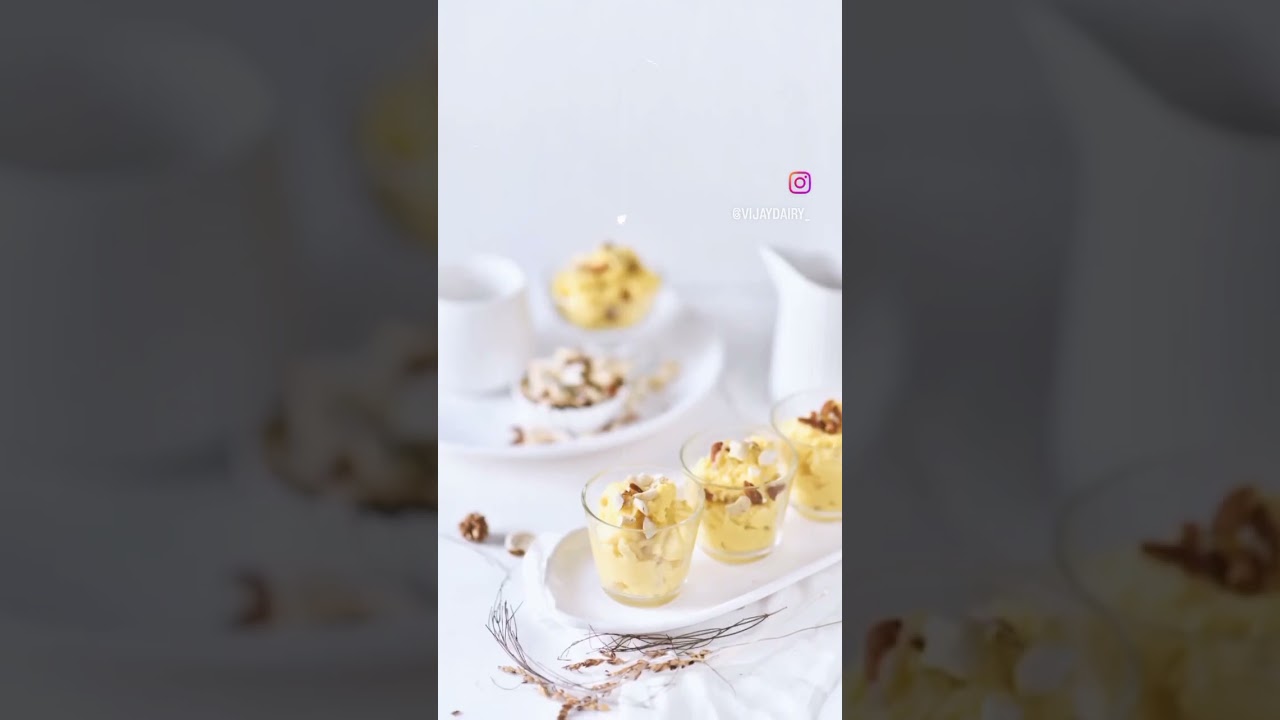 What mood are we in for desert today - Rabdi, Matho or Shrikhand?