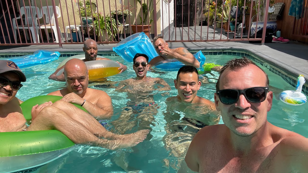 Gay Sunday Funday Pool Time West Hollywood